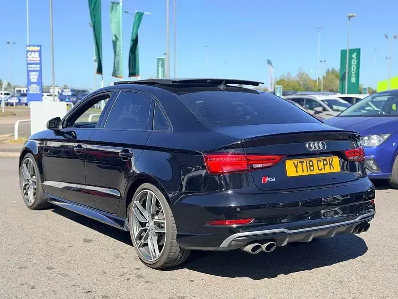 Used Audi A3 Design 2018 Black Sedan