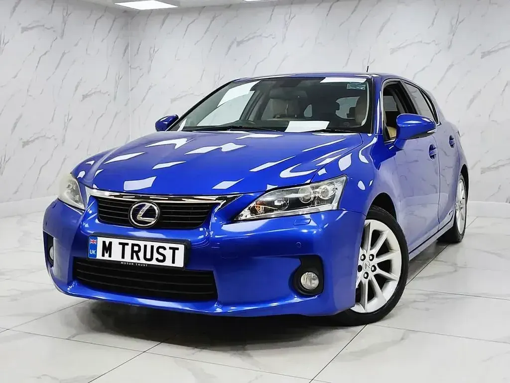 Used Lexus CT200h 2013 Blue Hatchback