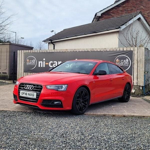 Used Audi A5 Black Edition 2016 Red Coupe