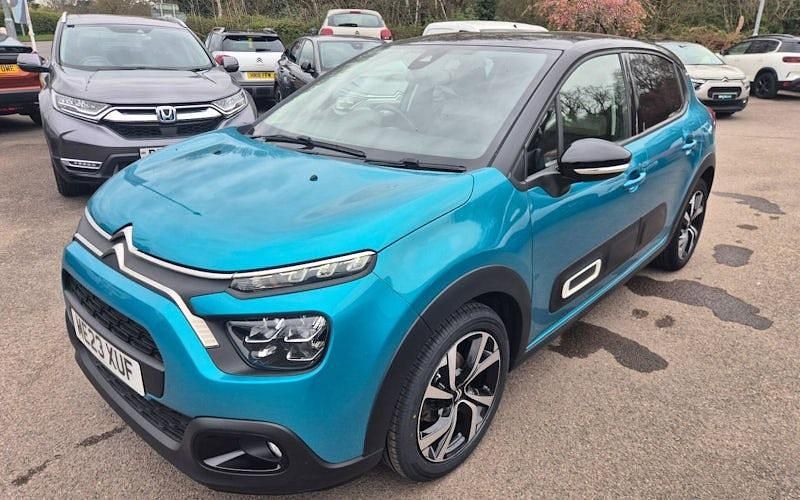 Used Citroën C3 PureTech 110 HP (80 kW) 2023 Blue Hatchback
