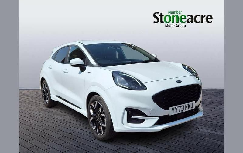White Used 2023 Ford Puma ST-Line X SUV | £17,495 (Fair price) - Image 1/4