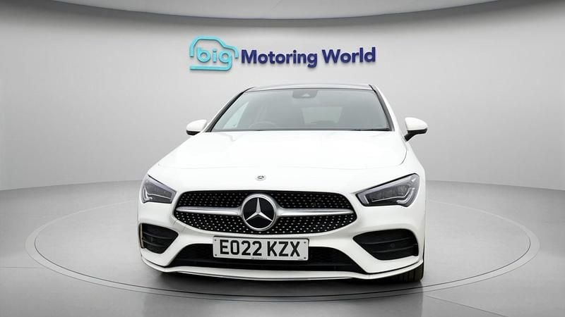 Used Mercedes CLA250e AMG Line Premium Plus 2022 White Sedan
