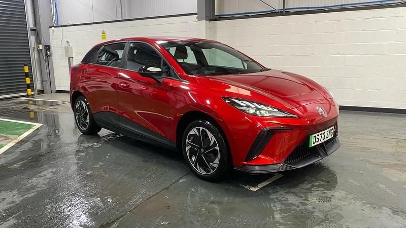 Red Used 2023 MG MG4 EV SE Hatchback | £13,498 (Fair price) - Image 1/3