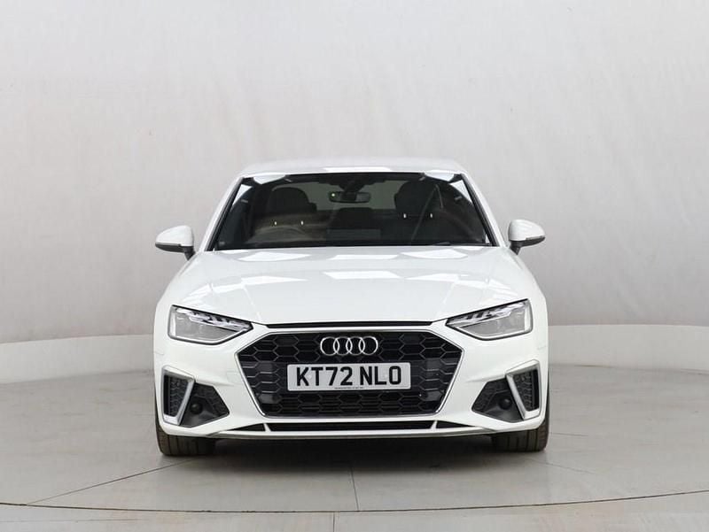 Used Audi A4 S-Line 204 HP (150 kW) 2022 White Sedan