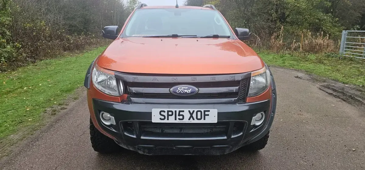 Used Ford Ranger Wildtrack 200 HP (147 kW) 2015 Orange Pickup