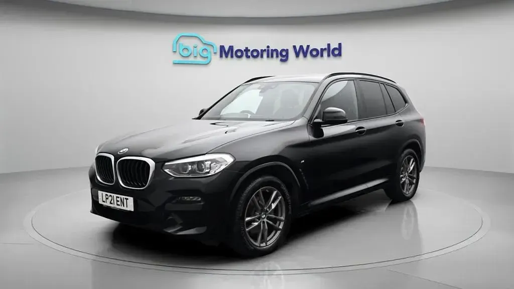 Used BMW X3 M Sport 190 HP (139 kW) 2021 Black SUV
