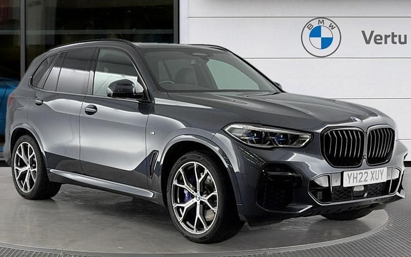 Grey Used 2022 BMW X5 M Sport SUV | £48,344 (A bit pricey) - Image 1/4
