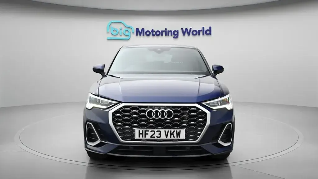 Used Audi Q3 Sportback S-Line 245 HP (180 kW) 2023 Blue SUV