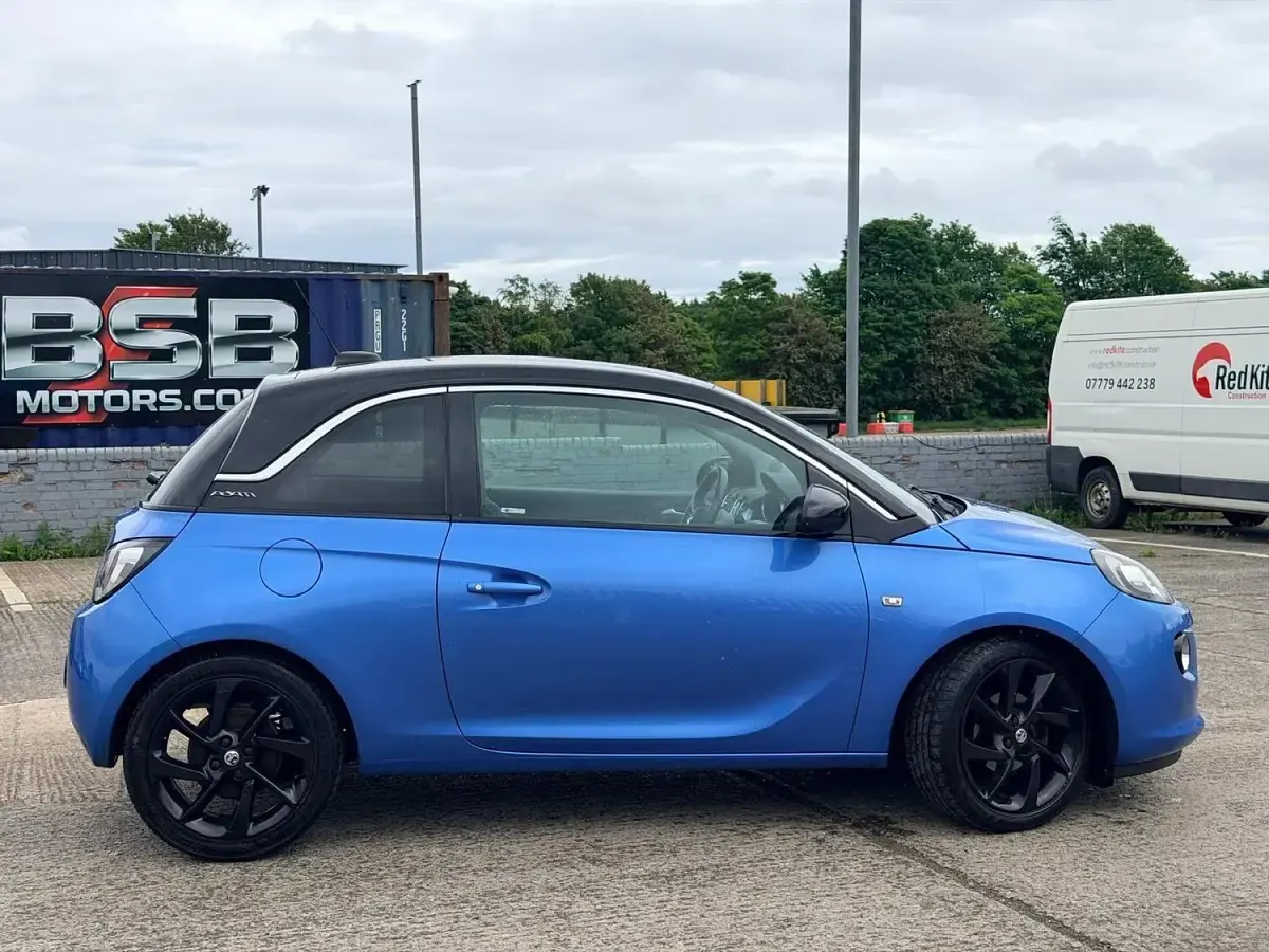 Used Vauxhall Adam Slam 2017 Blue Hatchback