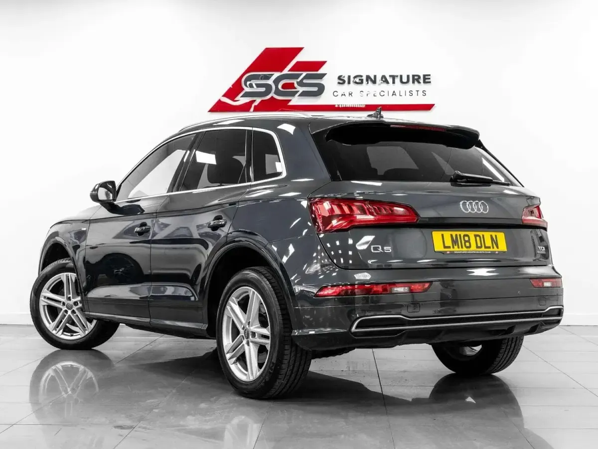 Used Audi Q5 S-Line 190 HP (139 kW) 2018 Grey SUV