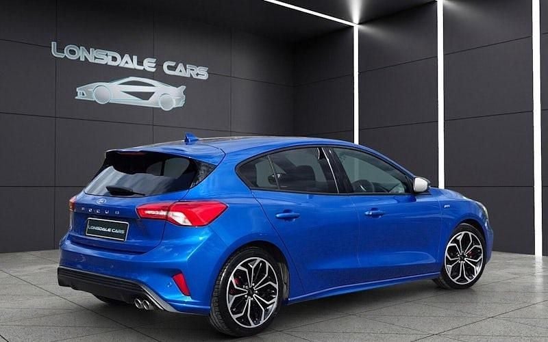 Used Ford Focus ST-Line X 125 HP (91 kW) 2019 Blue Hatchback