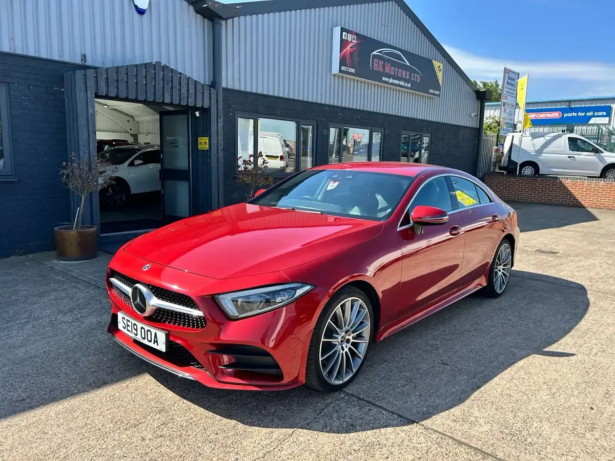 Used Mercedes CLS450 AMG line 2019 Red Coupe