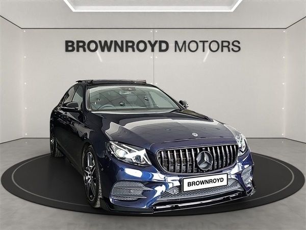 Blue Used 2018 Mercedes E220 AMG line Sedan | £16,990 (Expensive) - Image 1/1