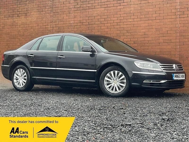 Used VW Phaeton 240 HP (176 kW) 2011 Black Sedan