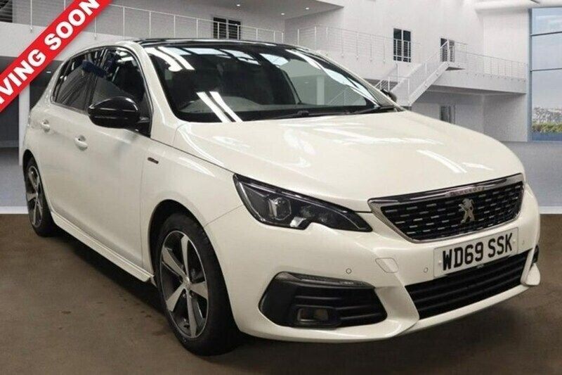 White Used 2020 Peugeot 308 GT-line Hatchback | £11,600 (Fair price) - Image 1/1