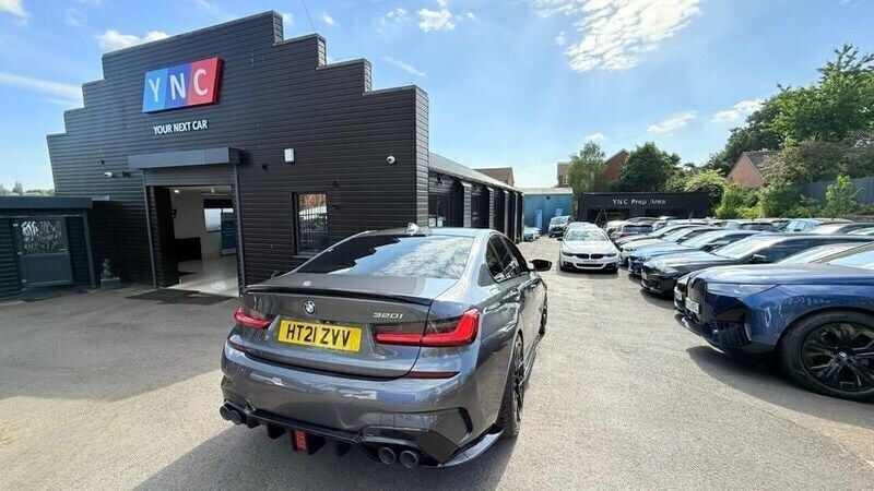 Grey Used 2021 BMW 320 M Sport Sedan | £26,491 (Fair price) - Image 1/4