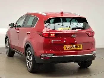 Used Kia Sportage 130 HP (95 kW) 2020 Red SUV