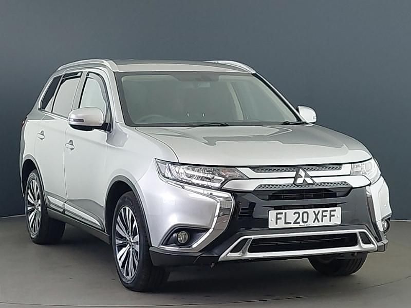 Silver Used 2020 Mitsubishi Outlander SUV | £17,498 (Fair price) - Image 1/4