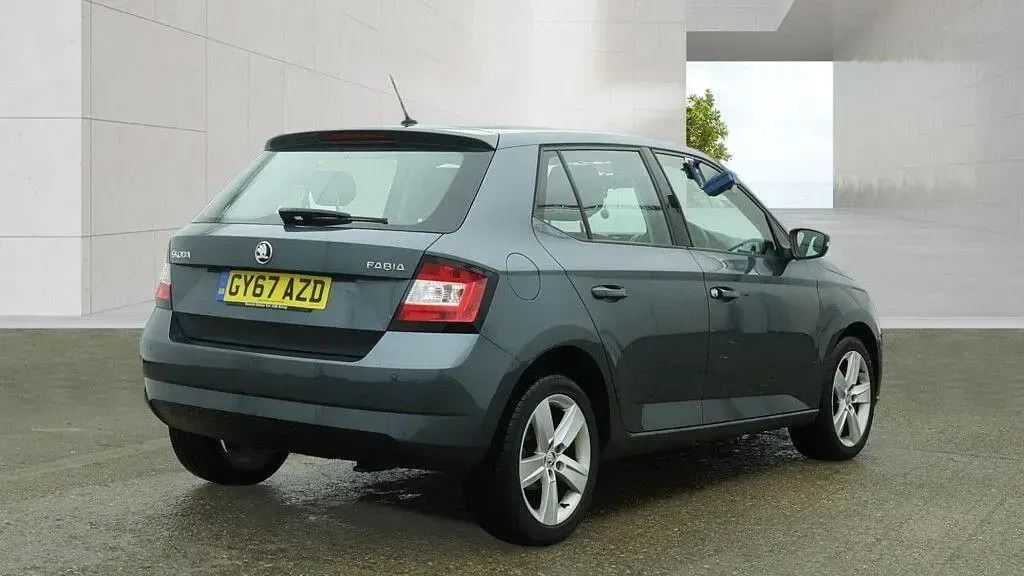 Used Skoda Fabia SE L 110 HP (80 kW) 2017 Grey Hatchback