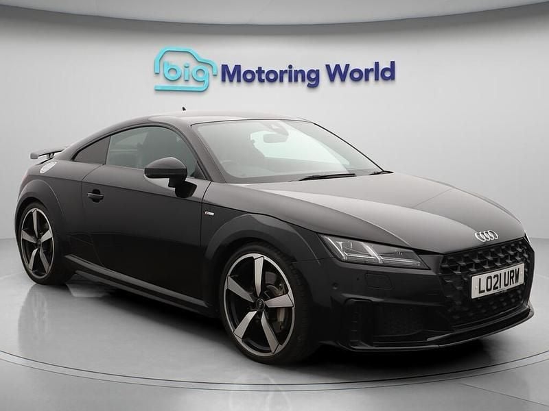 Black Used 2021 Audi TT S-Line Coupe | £26,000 (Fair price) - Image 1/4