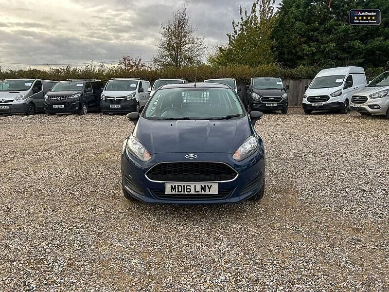 Used Ford Fiesta 2016 Blue Van