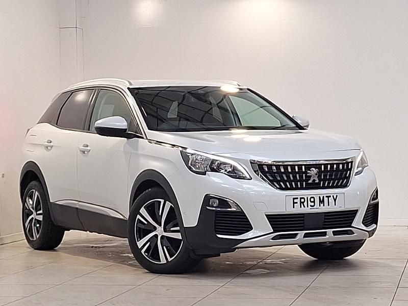 White Used 2019 Peugeot 3008 Allure SUV | £12,798 (Fair price) - Image 1/4
