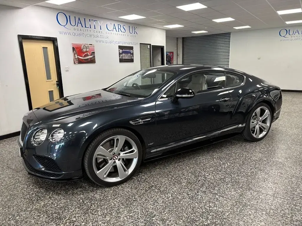 Used Bentley Continental 528 HP (388 kW) 2017 Black Coupe
