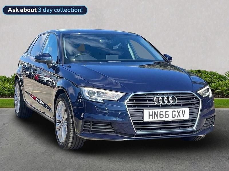 Blue Used 2016 Audi A3 Hatchback | £9,143 (Good price) - Image 1/4