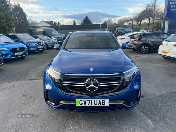 Used Mercedes EQC400 AMG line 300 kW (408 HP) 2022 Blue SUV