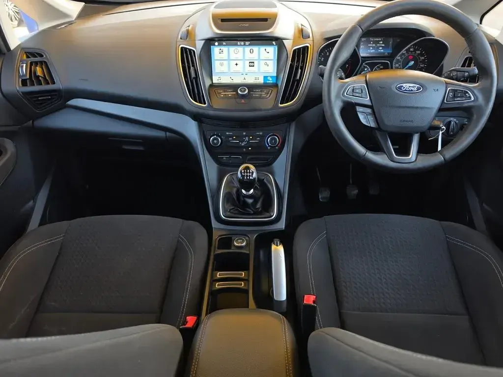 Used Ford C-MAX Zetec 125 HP (91 kW) 2018 Blue MPV
