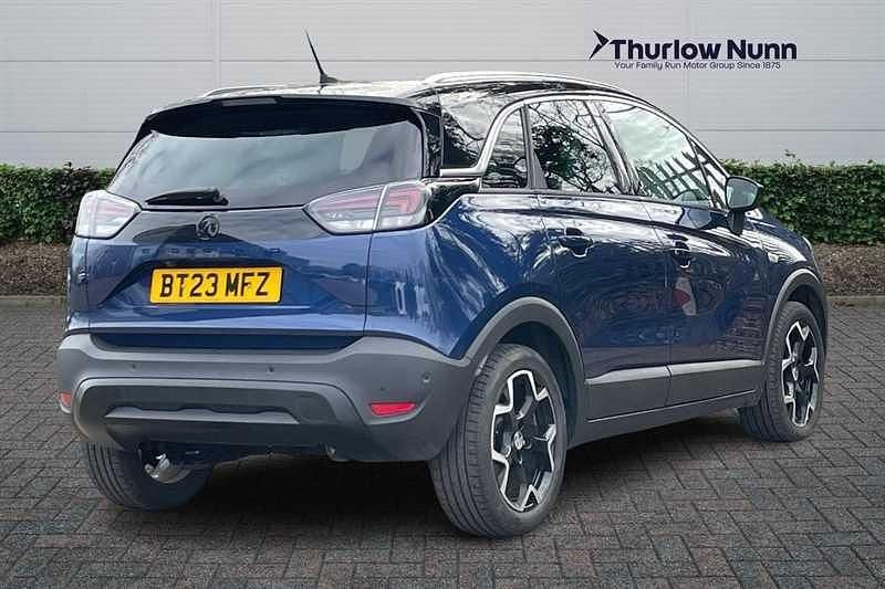 Used Vauxhall Crossland Ultimate 130 HP (95 kW) 2023 Blue SUV