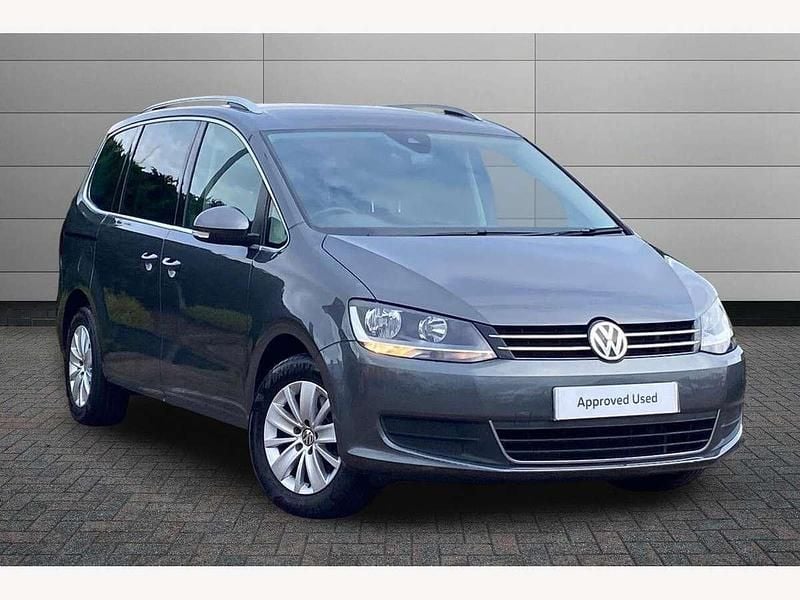 Grey Used 2021 VW Sharan SE MPV | £18,991 (Fair price) - Image 1/3