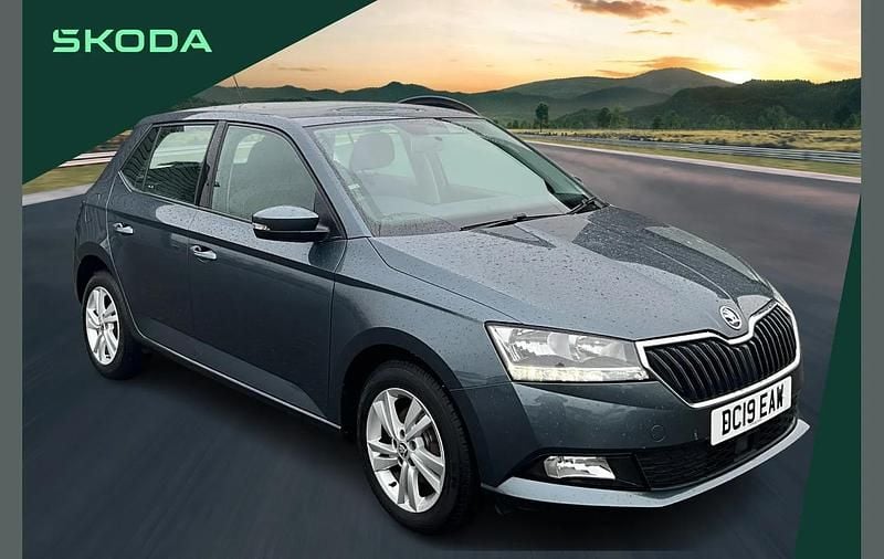 Grey Used 2019 Skoda Fabia SE Hatchback | £8,920 (Good price) - Image 1/4