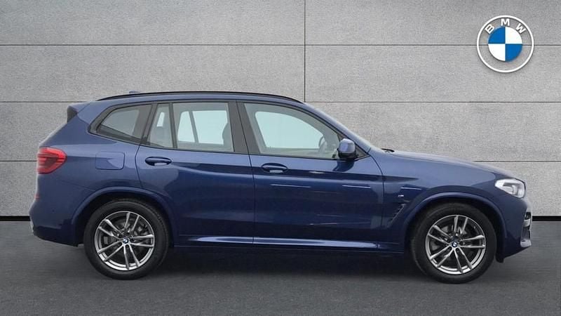 Used BMW X3 M Sport 181 HP (133 kW) 2019 Blue SUV