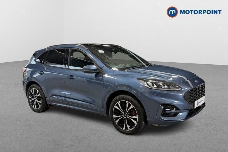Blue Used 2022 Ford Kuga ST-Line X SUV | £21,899 (Fair price) - Image 1/4