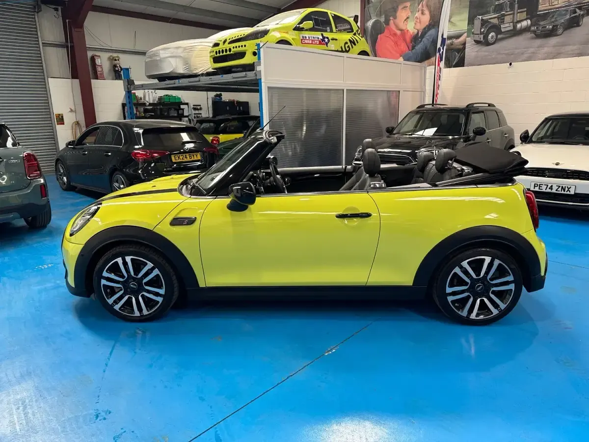 Used Mini Cooper S Cabriolet Exclusive 2023 Yellow Cabriolet