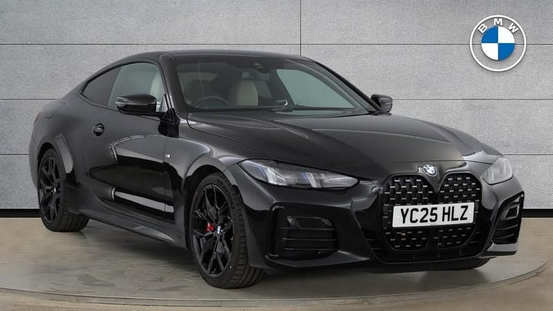 Black Used 2025 BMW 420 M Sport Coupe | £42,250 (Fair price) - Image 1/4