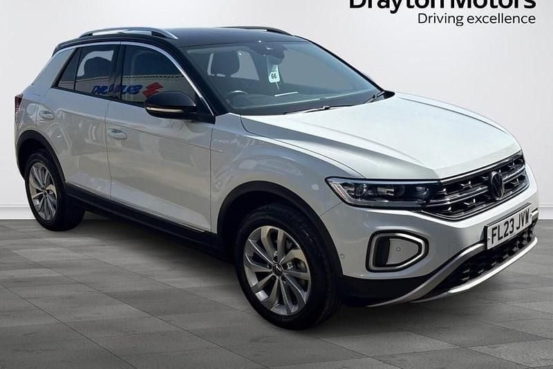 Used VW T-Roc Style 150 HP (110 kW) 2023 White SUV