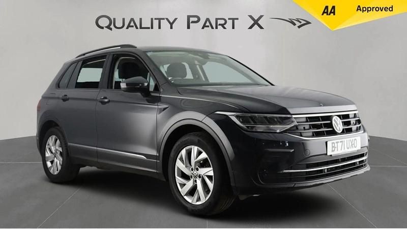 Grey Used 2022 VW Tiguan Life SUV | £16,199 (Good price) - Image 1/4