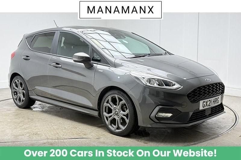 Grey Used 2021 Ford Fiesta ST-Line Hatchback | £11,890 (Good price) - Image 1/3