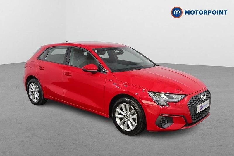 Red Used 2021 Audi A3 Hatchback | £15,699 (Good price) - Image 1/4