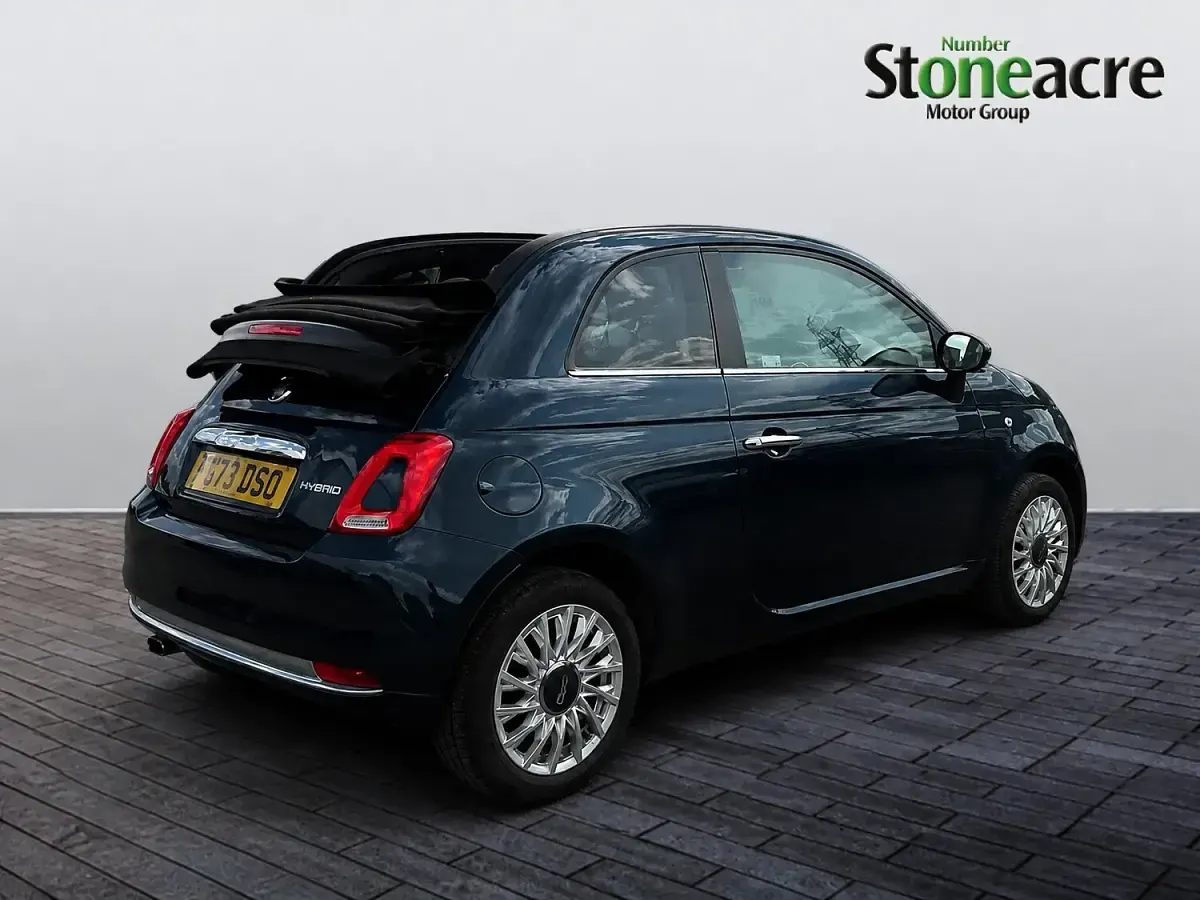 Used Fiat 500 68 HP (50 kW) 2023 Blue Cabriolet