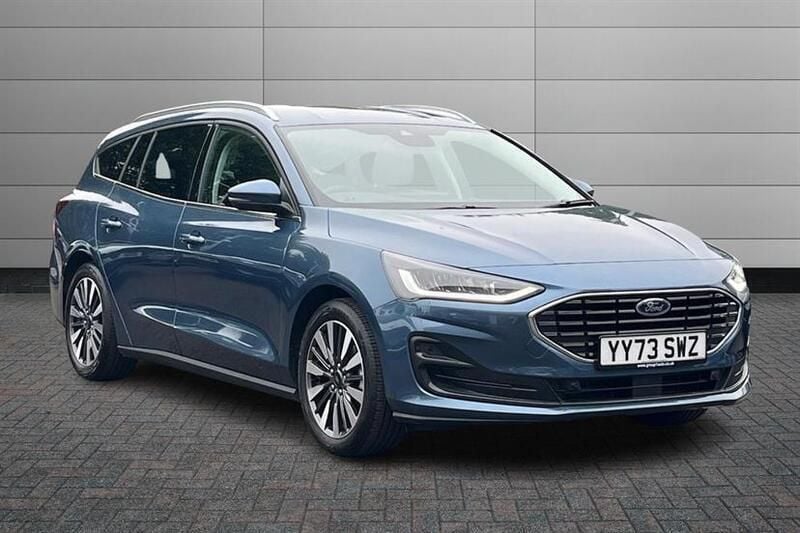 Chrome blue Used 2024 Ford Focus Titanium X Estate | £21,650 (A bit pricey) - Image 1/2