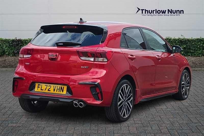 Used Kia Rio GT-Line S 118 HP (86 kW) 2022 Red Hatchback