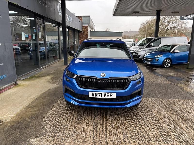 Used Skoda Kodiaq SportLine 190 HP (139 kW) 2021 Blue SUV