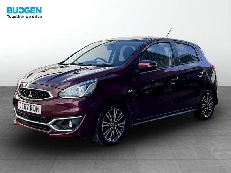 Used Mitsubishi Mirage 78 HP (57 kW) 2018 Mauve/purple Hatchback