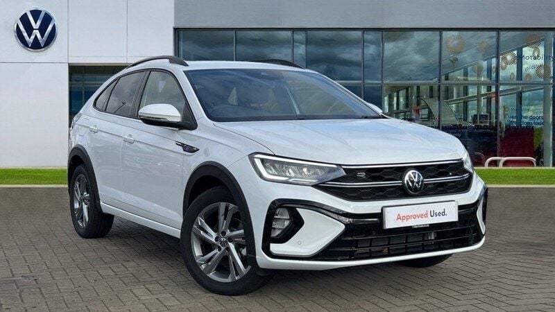 Used VW Taigo R-line 110 HP (80 kW) 2022 Pure white  SUV