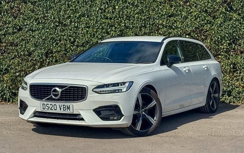 Used Volvo V90 R-Design 190 HP (139 kW) 2020 White Estate