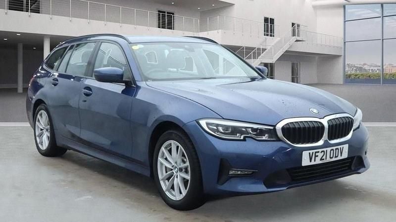 Blue Used 2021 BMW 330e Estate | £13,899 (Super price) - Image 1/4