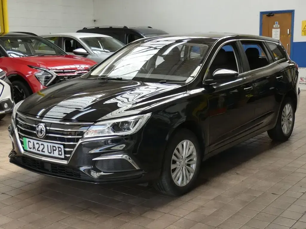 Used MG MG5 EV Excite 114 kW (156 HP) 2022 Black Estate